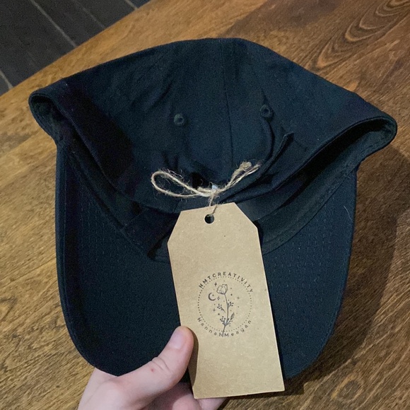 Ball Cap Hand Embroidered Rainbow - Picture 2 of 2